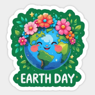 Earth Day Sticker